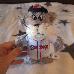 Portland Seadogs Baseball 6.5 Inch Slugger Seadog Mascot Plush